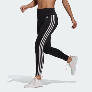 Adidas size Small Aeroready Designed to Move HR 3-Stripe 7/8 Sport tight